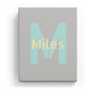 Miles Overlaid on M - Stylistic
