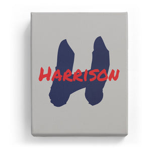 Harrison Overlaid on H - Artistic