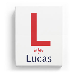 L is for Lucas - Stylistic