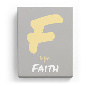 F is for Faith - Artistic