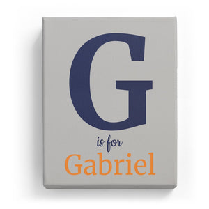 G is for Gabriel - Classic