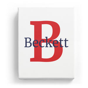 Beckett Overlaid on B - Classic