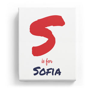 S is for Sofia - Artistic