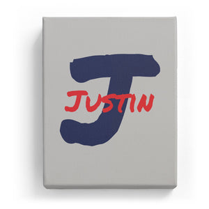 Justin Overlaid on J - Artistic