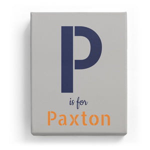 P is for Paxton - Stylistic