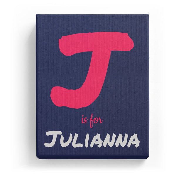 J is for Julianna - Artistic