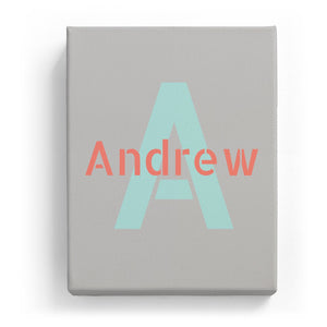Andrew Overlaid on A - Stylistic