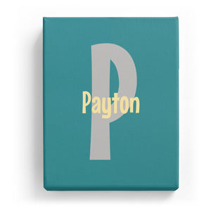 Payton Overlaid on P - Cartoony