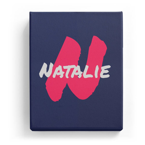 Natalie Overlaid on N - Artistic