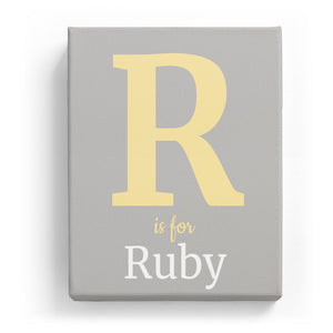 R is for Ruby - Classic