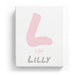 L is for Lilly - Artistic