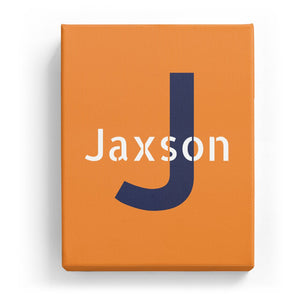 Jaxson Overlaid on J - Stylistic
