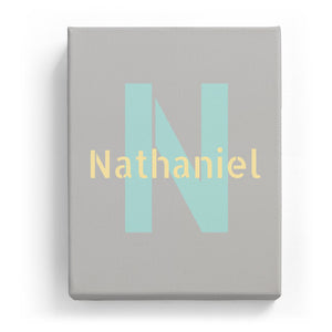 Nathaniel Overlaid on N - Stylistic