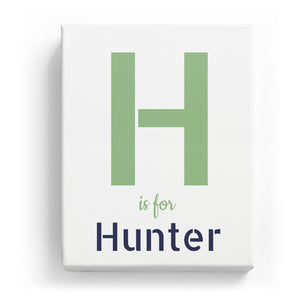 H is for Hunter - Stylistic