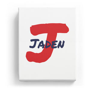 Jaden Overlaid on J - Artistic