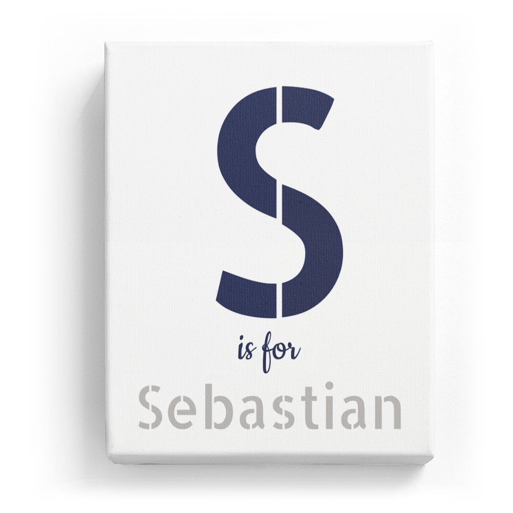 Sebastian's Personalized Canvas Art