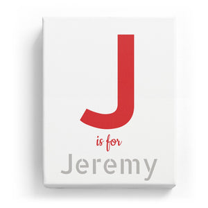 J is for Jeremy - Stylistic