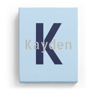 Kayden Overlaid on K - Stylistic