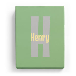 Henry Overlaid on H - Cartoony