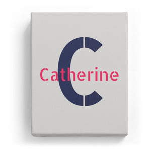 Catherine Overlaid on C - Stylistic