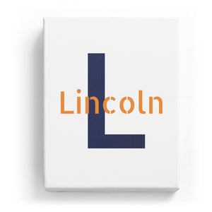Lincoln Overlaid on L - Stylistic