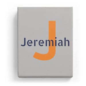 Jeremiah Overlaid on J - Stylistic