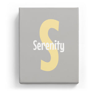 Serenity Overlaid on S - Cartoony