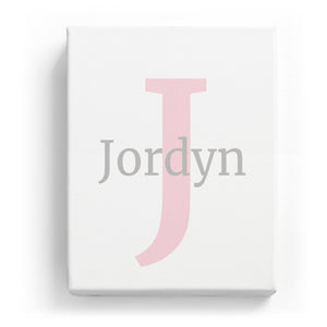 Jordyn Overlaid on J - Classic