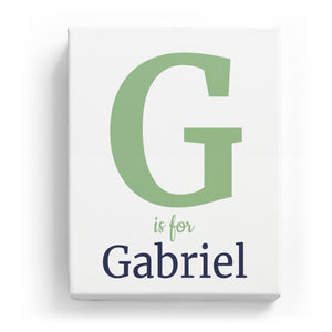 G is for Gabriel - Classic