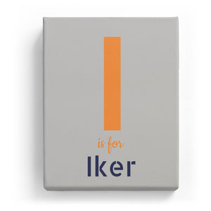 I is for Iker - Stylistic