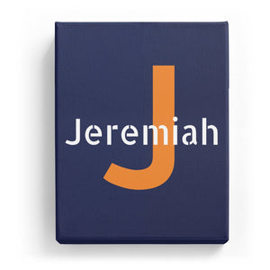 Jeremiah Overlaid on J - Stylistic