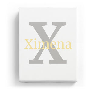 Ximena Overlaid on X - Classic