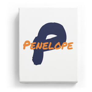 Penelope Overlaid on P - Artistic
