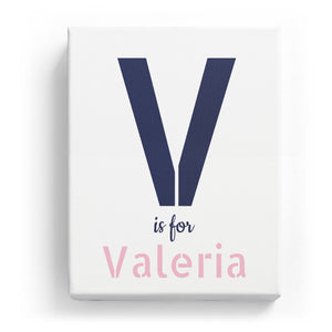 V is for Valeria - Stylistic