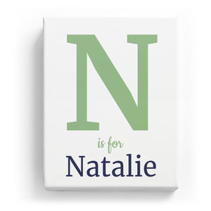 N is for Natalie - Classic