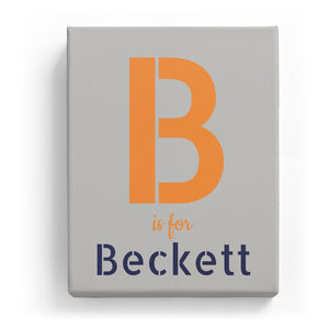 B is for Beckett - Stylistic