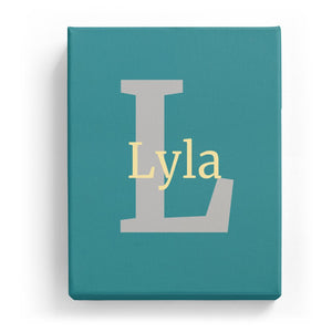 Lyla Overlaid on L - Classic
