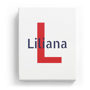 Liliana Overlaid on L - Stylistic
