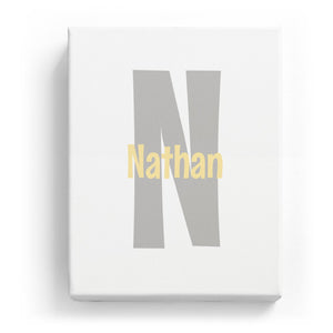 Nathan Overlaid on N - Cartoony
