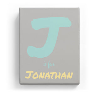 J is for Jonathan - Artistic