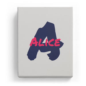 Alice Overlaid on A - Artistic