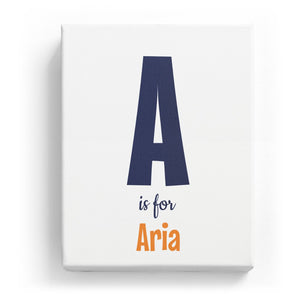 A is for Aria - Cartoony