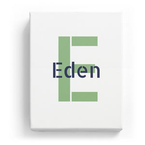 Eden Overlaid on E - Stylistic