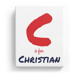 C is for Christian - Artistic