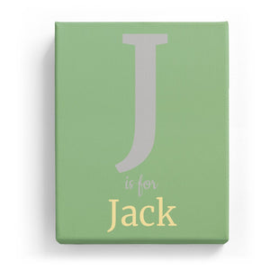 J is for Jack - Classic