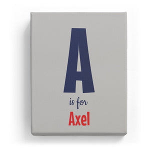 A is for Axel - Cartoony