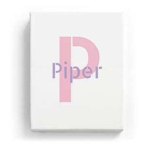 Piper Overlaid on P - Stylistic