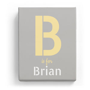 B is for Brian - Stylistic