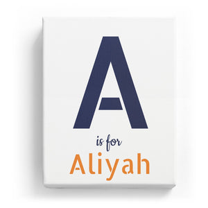 A is for Aliyah - Stylistic