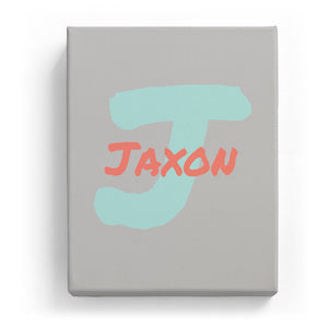 Jaxon Overlaid on J - Artistic